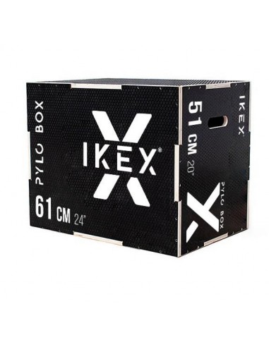 Ikex Cajón Pliométrico Negro  50x60x75 cm 