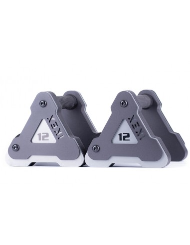 Mancuernas ajustables triangulos 12 Kg