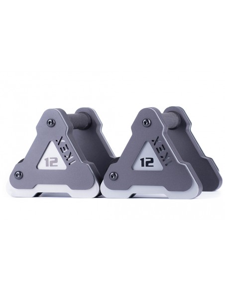 Mancuernas ajustables triangulos 12 Kg