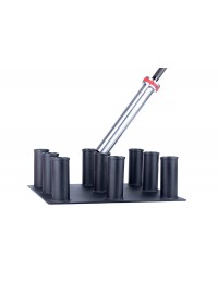 Soporte suelo 9 barras simple