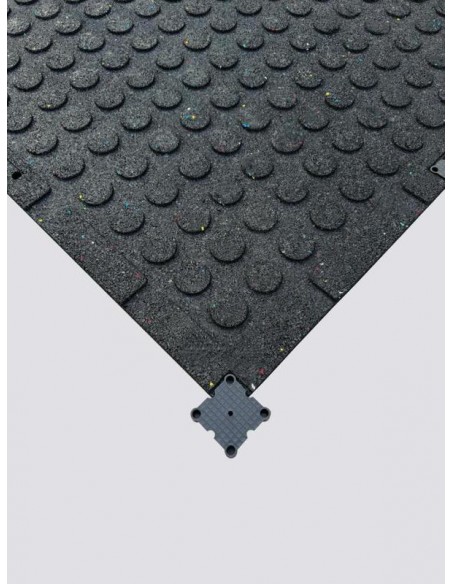 Loseta de caucho Lisa 1 x 1 de 40 mm