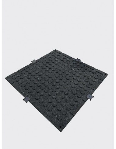 Loseta de caucho Lisa 1 x 1 de 40 mm
