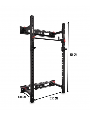 Rack de Pared Plegable - IKEX Fitness