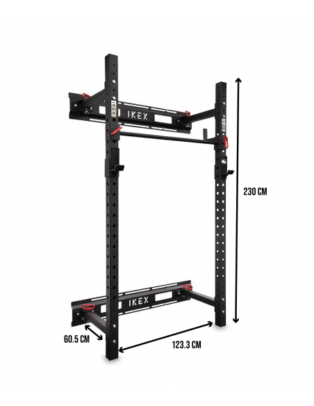 Rack de Pared Plegable - IKEX Fitness