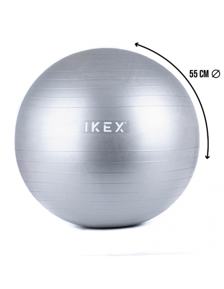 Gym Ball IKEX Profesional Anti-Burst – Pelota de Pilates