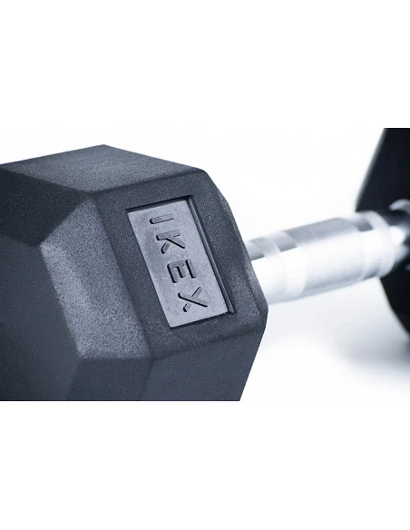 Mancuerna Hexagonal IKEX Profesional – Goma Moldeada y Mango Anticorrosión