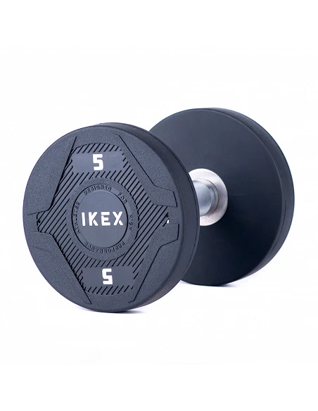 Mancuerna Redonda IKEX Profesional Uretano TPU – Núcleo Acero Macizo