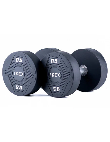 Mancuerna Redonda IKEX Profesional Uretano TPU – Núcleo Acero Macizo