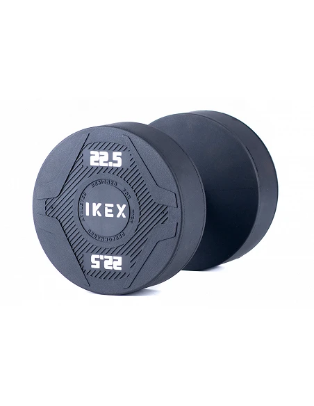 Mancuerna Redonda IKEX Profesional Uretano TPU – Núcleo Acero Macizo