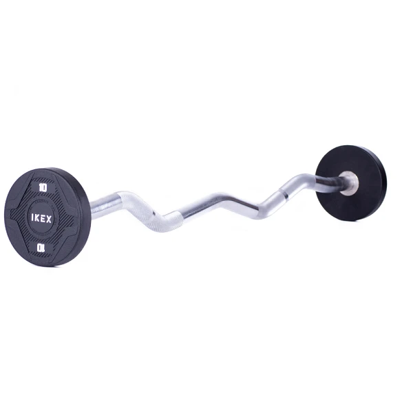 Barra Z Montada IKEX Fitness – Núcleo Acero y CPU