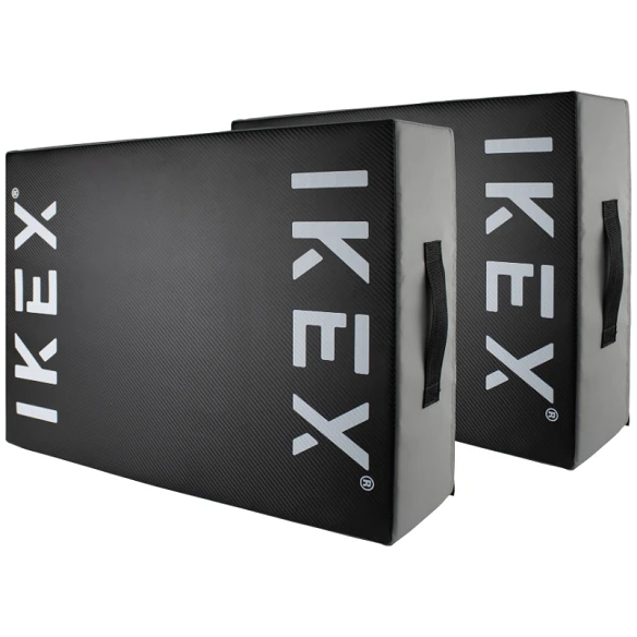 Landing Pads Acabado Carbono - IKEX Fitness