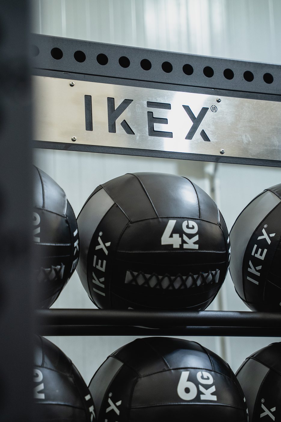 Material de entrenamiento funcional en una instalación IKEX