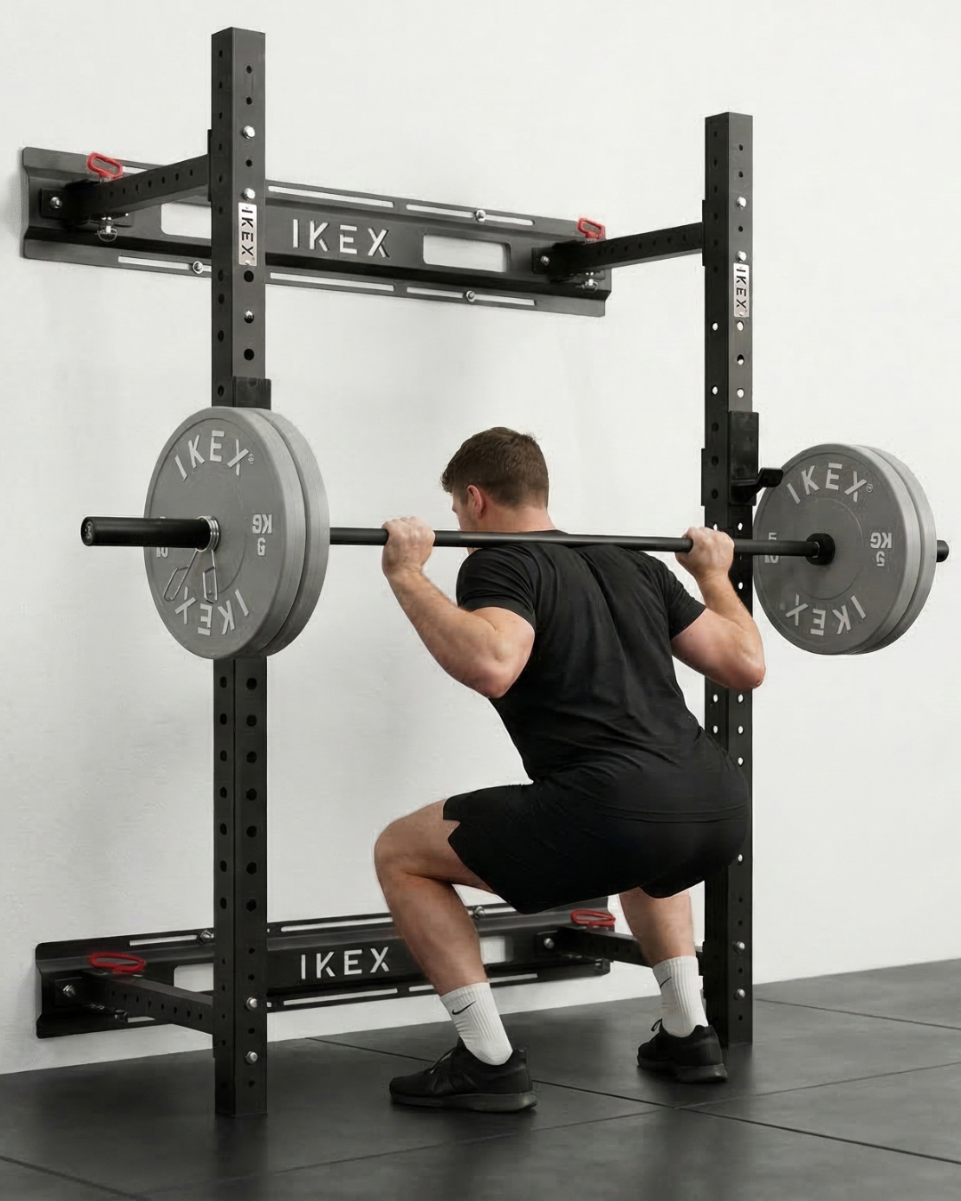 Rack Plegable IKEX en uso